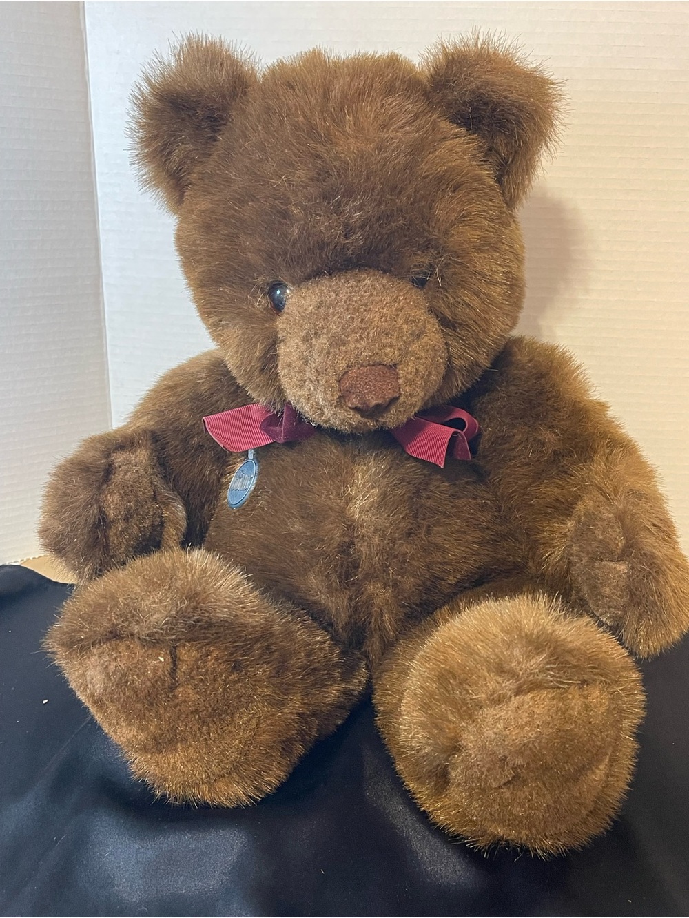 Vintage 1983 Gund Collectors Classic 20” Brown Teddy Bear Chocolate Truffle